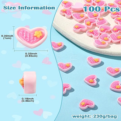 Resin Nail Cabochons AJEW-CJC0009-1