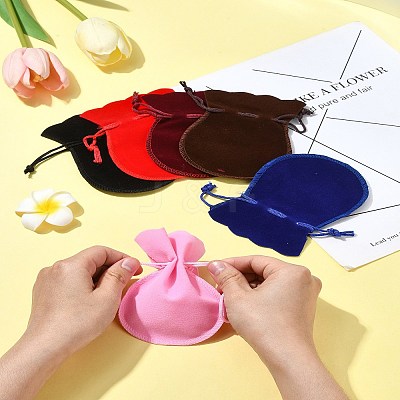 30Pcs 6 Colors Velvet Bags TP-FS0001-03A-1