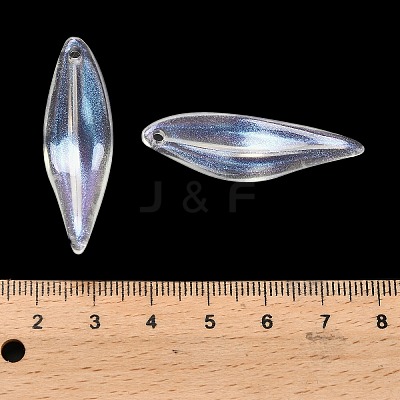 Transparent Acrylic Pendants MACR-K359-29-1