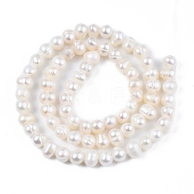 Natural Cultured Freshwater Pearl Beads Strands LS-PEAR-N013-04A-1