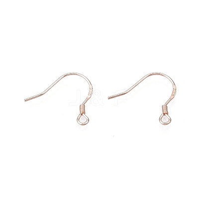 925 Sterling Silver Earring Hooks STER-N016-32RG-1