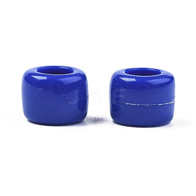 Opaque Acrylic European Beads SACR-S273-34A-1