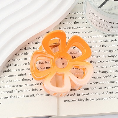 Gradient Hollow Flower Plastic Claw Hair Clips LS-PW-WG87417-05-1