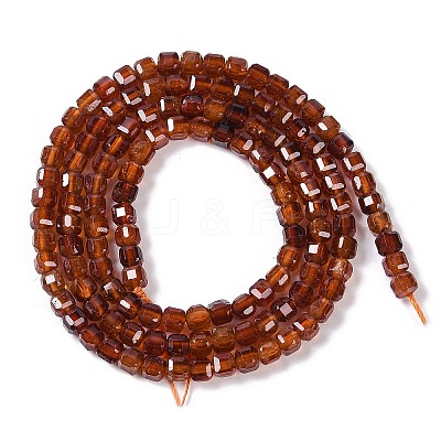 Natural Garnet Beads Strands X-G-P457-B01-18A-1