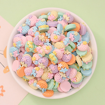 Opaque Resin Cabochons X1-RESI-K027-18-1