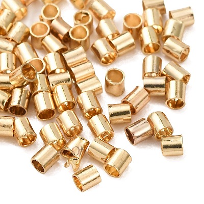 Brass Crimp Beads KK-N259-53A-G-1