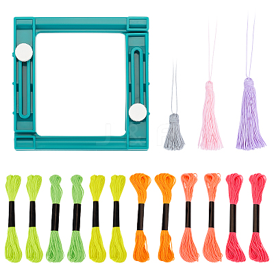 1Pc Plastic Tassel Maker DIY-WH0308-523-1