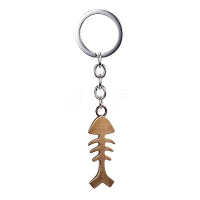 Alloy Keychain KEYC-G036-16AB-1