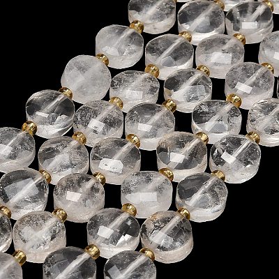 Natural Quartz Crystal Beads Strands G-B094-A37-01-1