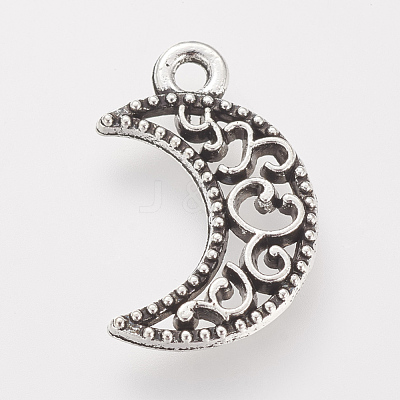 Tibetan Style Alloy Pendants X-TIBE-S306-05AS-RS-1