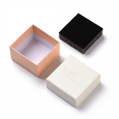 Rectangle Cardboard Ring Boxes CON-E025-A03-1