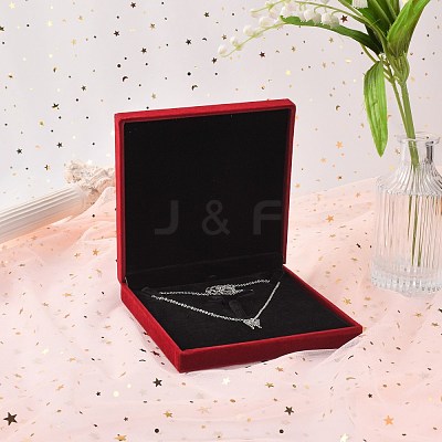 Velvet Necklace Boxes X-VBOX-G003-01-1