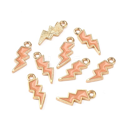 Alloy Enamel Pendants ENAM-N054-025O-1