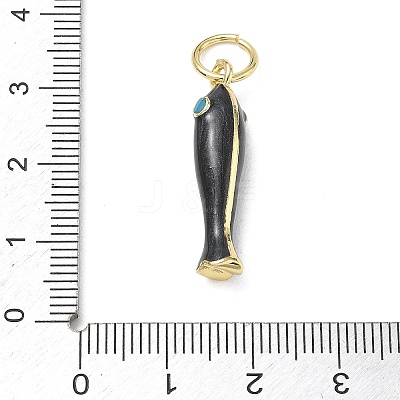 Brass Enamel Pendants KK-CBA6980-11G-G-1