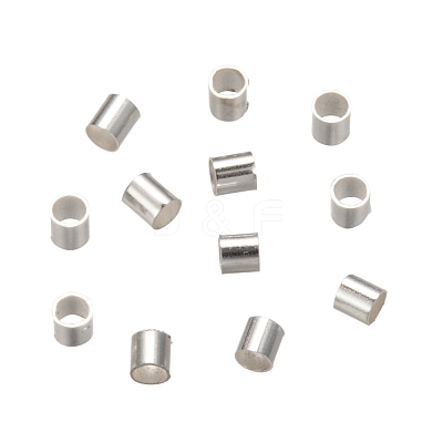 Brass Crimp Beads X-KK-R077-2mm-S-1