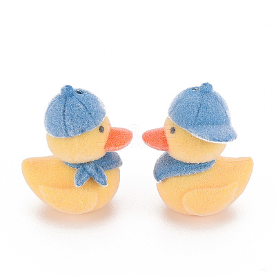 Flocky Plastic Beads KY-Q056-013-1