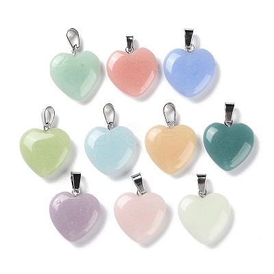 Synthetic Noctilucent Stone/Luminous Stone Pendants G-Z054-05B-1