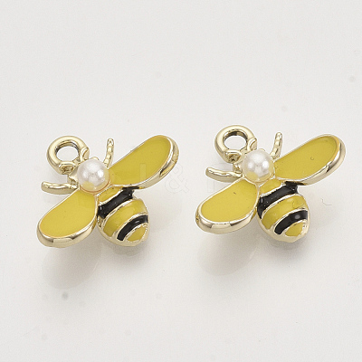 Alloy Enamel Pendants X-ENAM-S119-010B-1