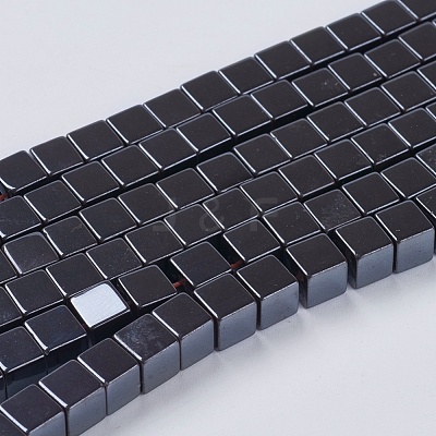 Non-Magnetic Synthetic Hematite Beads G-H1076-1-1