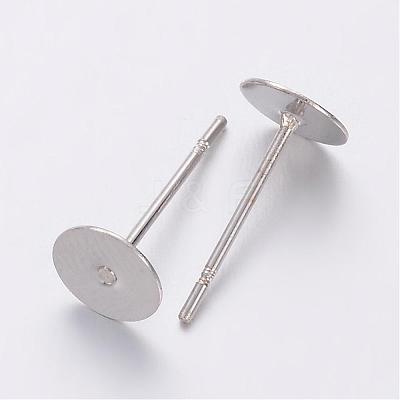Stud Earring Settings KK-C2899-NFN-1-1