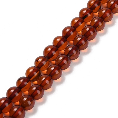 Natural Amber Beads Strands G-Z100-A02-5mm-02-1