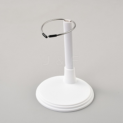 304 Stainless Steel Adjustable Height Doll Stands FIND-WH0260-44B-01-1