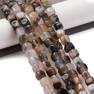 Natural Dragon Veins Agate Beads Strands G-G177-E09-01-1