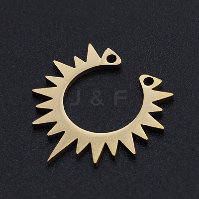201 Stainless Steel Laser Cut Pendants STAS-S105-T972-2-1
