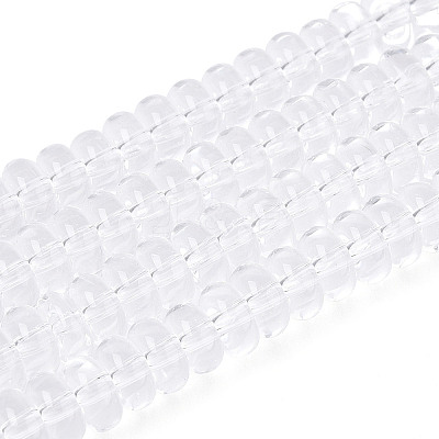Transparent Glass Beads Strands GLAA-ZX008-6mm-19A-1