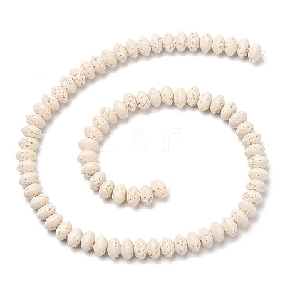 Synthetic Lava Rock Beads Strands G-B087-02A-11-1