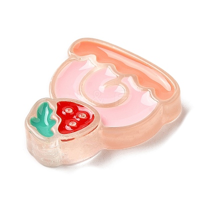 Translucent Resin Imitation Food Decoden Cabochons RESI-H147-01M-1