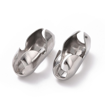 Non-Tarnish 304 Stainless Steel Ball Chain Connectors STAS-E163-68P-1