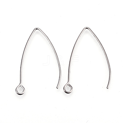 Tarnish Resistant 304 Stainless Steel Earring Hooks STAS-F191-02P-B-1