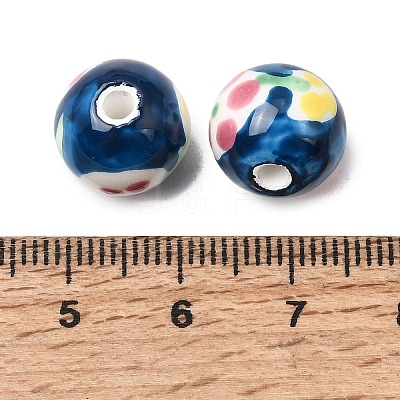 Handmade Porcelain Beads PORC-A034-03E-1