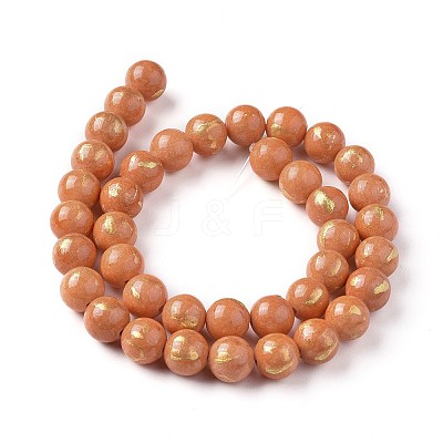 Natural Mashan Jade Beads Strands G-F669-A01-10mm-1