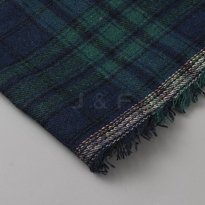 Cotton Tartan Pattern Fabric DIY-WH0759-35A-02-1