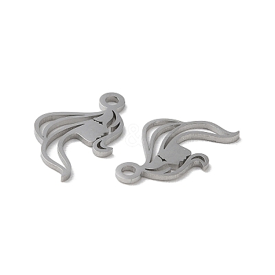 Non-Tarnish 304 Stainless Steel Pendants STAS-F300-13P-1