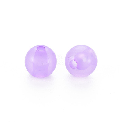 Imitation Jelly Acrylic Beads MACR-S373-66-EA04-1