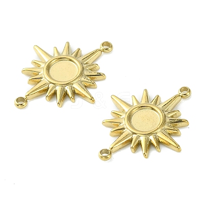 304 Stainless Steel Cabochon Connector Settings STAS-L269-066G-1