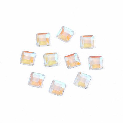 Glass Rhinestone Cabochons MRMJ-N027-032A-1