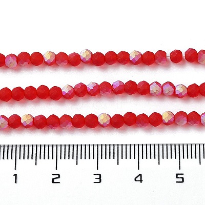 Transparent Glass Beads Strands EGLA-A044-T1mm-MB01-1