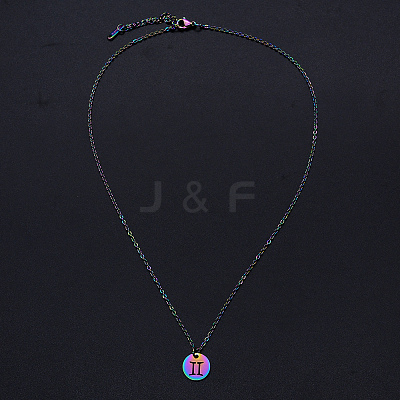 201 Stainless Steel Pendants Necklaces NJEW-S105-JN627-3-1