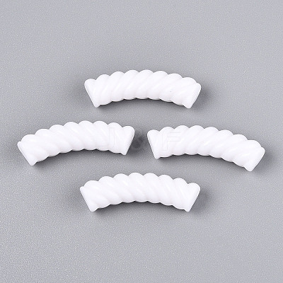 Opaque Acrylic Beads X-OACR-A016-03K-1