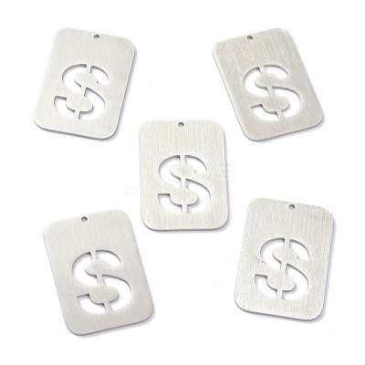 Non-Tarnish 304 Stainless Steel Pendants STAS-K216-49S-P-1