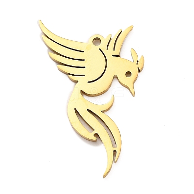 304 Stainless Steel Pendants LS-STAS-M117-02F-G-1