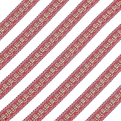 Metallic Polyester Ribbon OCOR-WH0065-14A-1