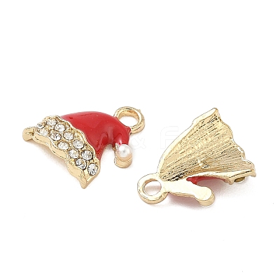 Christmas Alloy Enamel Pendants LS-ENAM-I073-01G-1