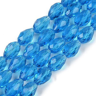 Transparent Glass Beads Strands EGLA-N013-T4mm-D17-1