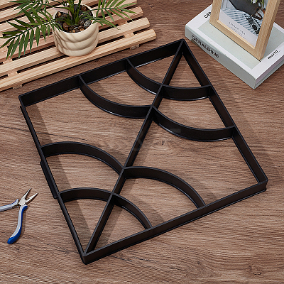 Square Plastic Concrete Molds SIMO-WH0002-07C-1