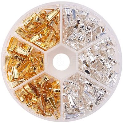 Brass Snap on Bails KK-PH0035-42-1